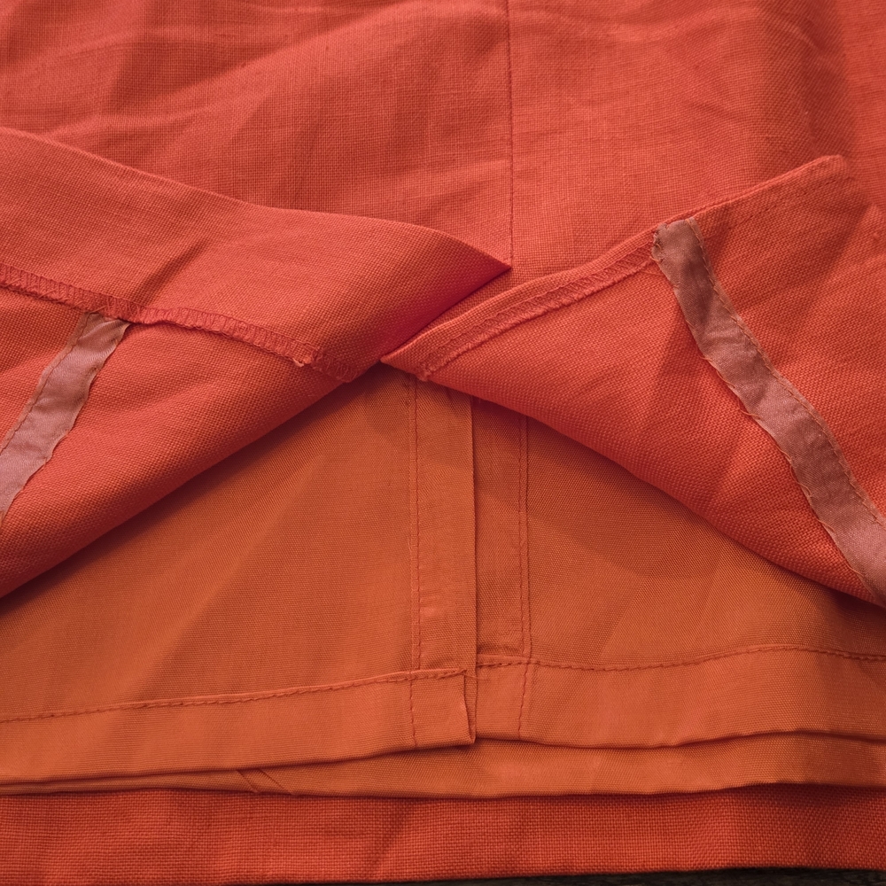 Karen Nicole New York Coral Red Skirt Suit - Picture 8 of 16